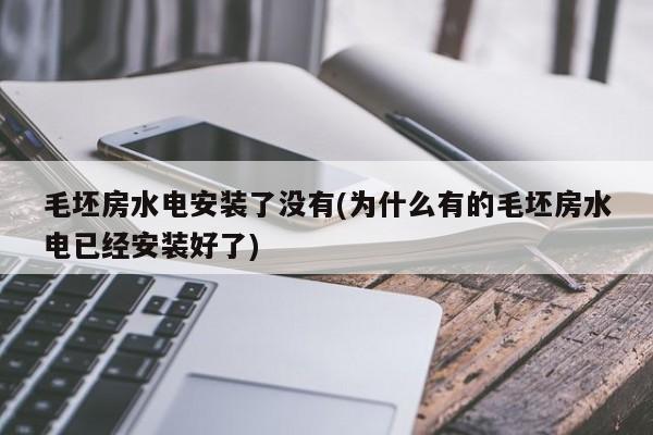 毛坯房水电安装了没有(为什么有的毛坯房水电已经安装好了)